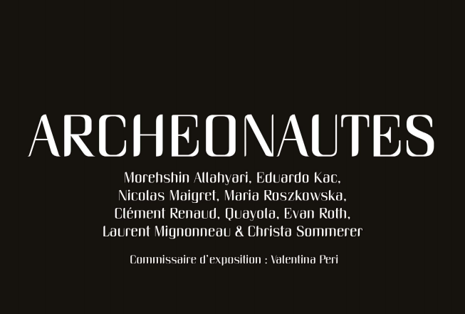 “Archeonautes” an exhibition around artistic and technological ruins of a lost civilization, from April 27th to June 03, at Galerie Charlot, in Paris