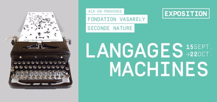 With “Langages Machines” Seconde Nature explores the hyper-communication at the Fondation Vasarely in Aix-en-Provence until October 22nd, 2017
