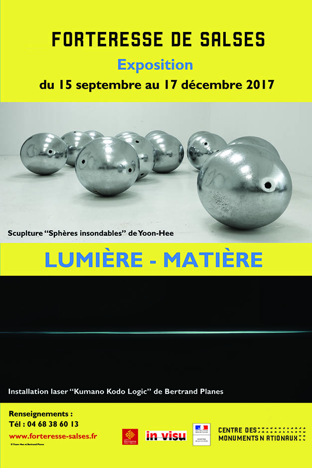 La Forteresse de Salses explore la relation lumière – matière avec Bertrand Planes du 15 septembre au 17 décembre 2017