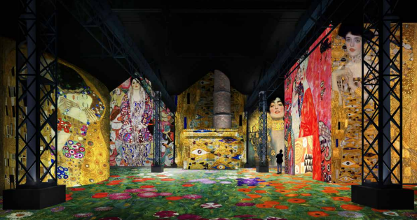 Immersive exhibitions and artificial intelligence for the opening of the “Atelier des Lumières” in Paris