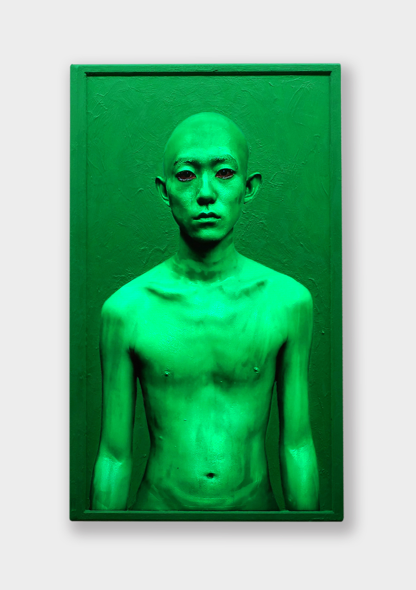 Body Paint - 46inch/Male/Luminous Green 