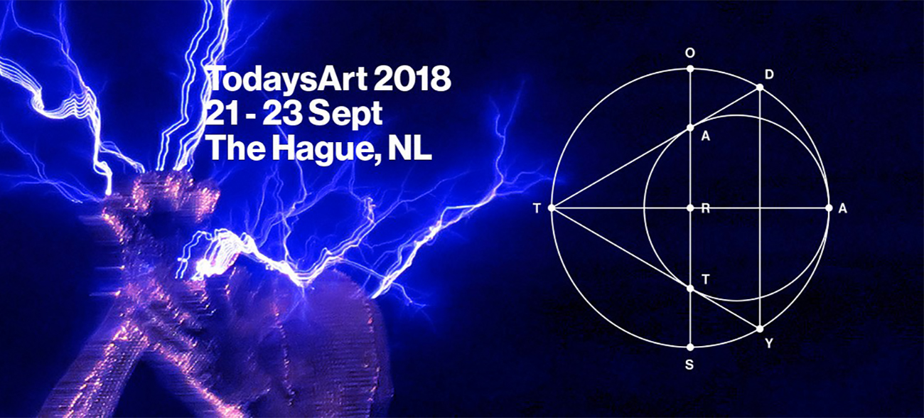 Todays Art 2018: physical and virtual celebration of art, music and technology at The Hague, Netherlands